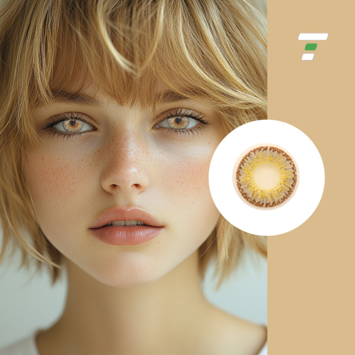 Fresh Art contact lenses exaggerated no power