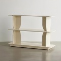 Wood Floor-Standing Bookshelf 3-Tier Storage Shelf