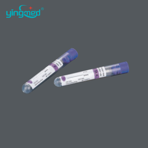 EDTA Non-Vacuum Blood Collection Tube Violet CBC Test