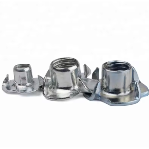 Tees tipo T com porcas de garra de 4 garfos