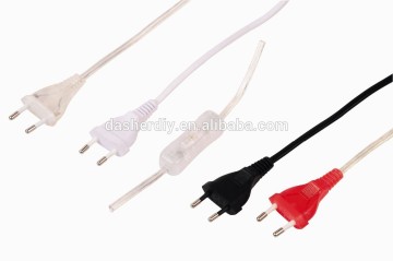 VDE power plug cord with industrial applications