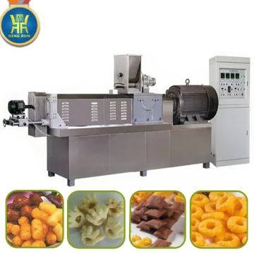 corn puffs snacks making machine