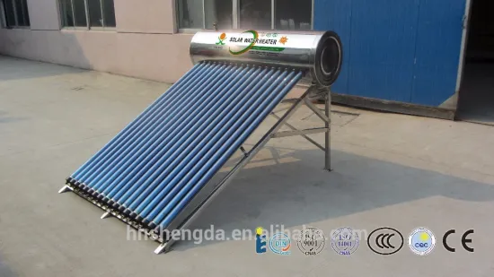 Compact Pressurized Solar Water Heater with Heat Pipe Vacuum Tube