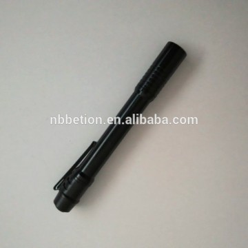 hot selling Aluminium alloy 2xAAA Battery LED flashlight pen style light