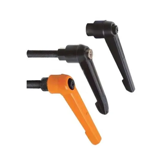 Adjustable Zinc Alloy Revolving Handle - M5 M6 M8 M10 L Type Clamp Lever