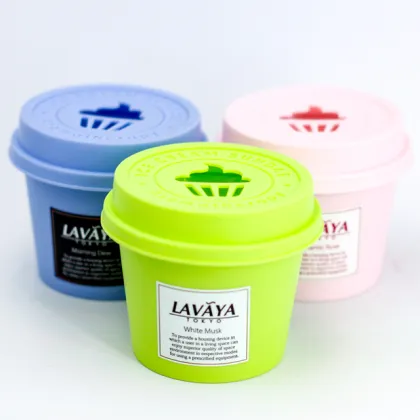 New design Ice Cream Cup Odor Eliminating Gel