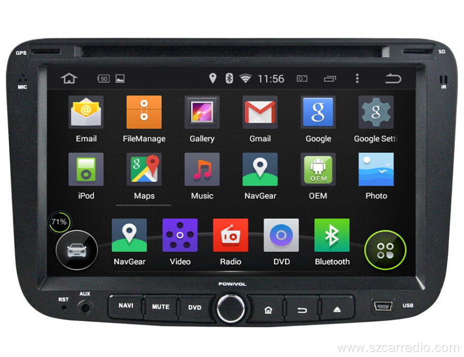 Car Multimedia Player For Geely Emgrand EC7 2012