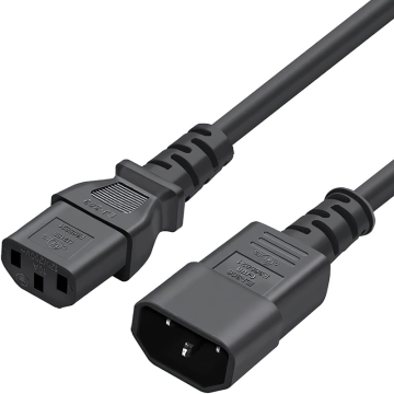 PDUは男性プラグC13をC14 IEC UPS屋外電源コードに接続します