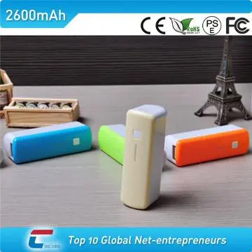 2600mah battery charger power bank 2600mah