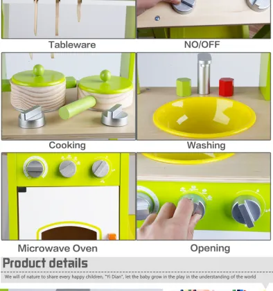 wooden Kitchen toy Pretend toys kids toy