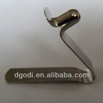 custom made stamping tube spring clip