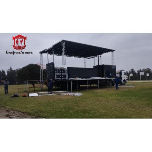 China 13.6m length Event Stage Trailer Manufactory