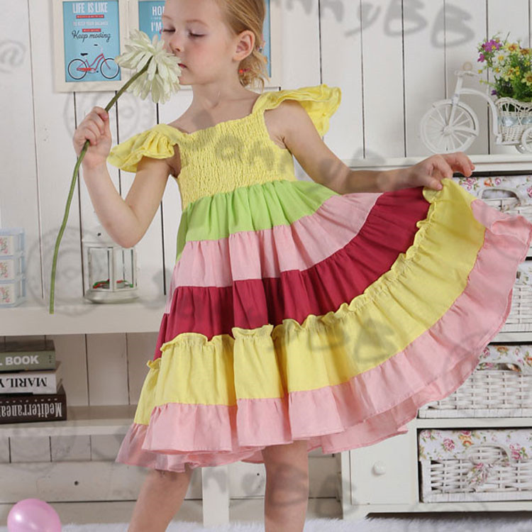 kids rainbow dress02