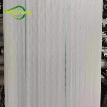 Anti uv plastic white woven weed mat