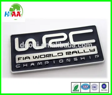 China factory supply custom metal car badge emblem