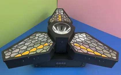 DMX Infinite Maple Leaf Retro Light for Stage