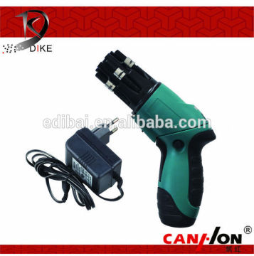 DK-18 Ningbo Dike Rechargeable Electric Screwdriver with 6 screwdriver Drill Bits