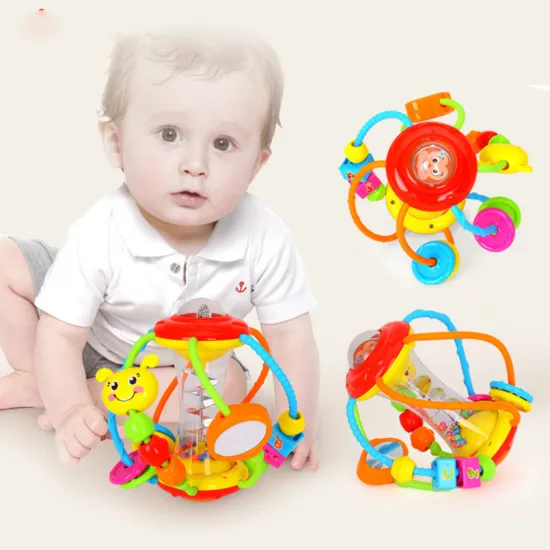 Baby Rattle Activity Ball Rattles Educational Toys For Babies Grasping Ball Puzzle Playgro Baby Toys 0-12 Months climb Learning