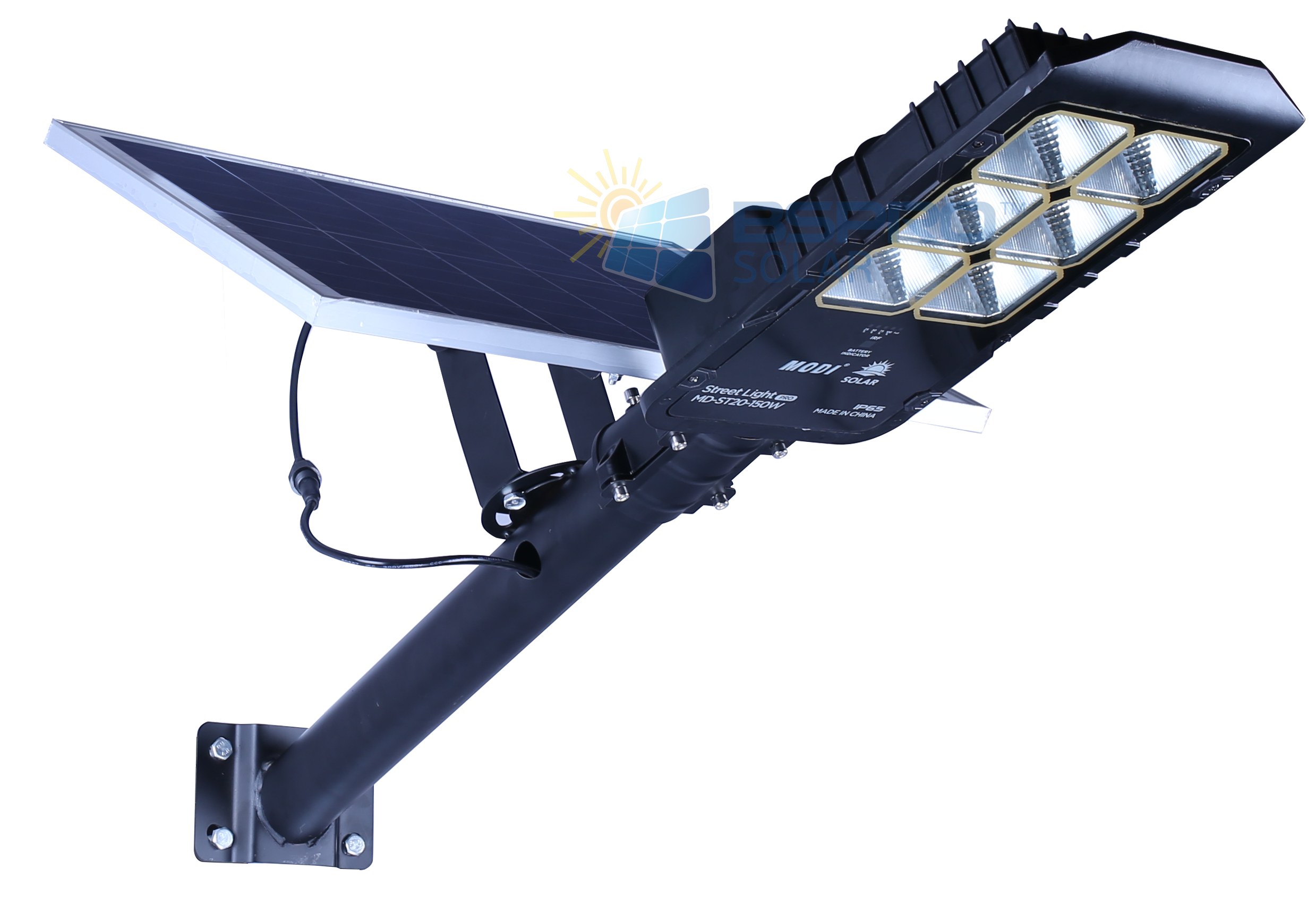 all in one solar street light battery