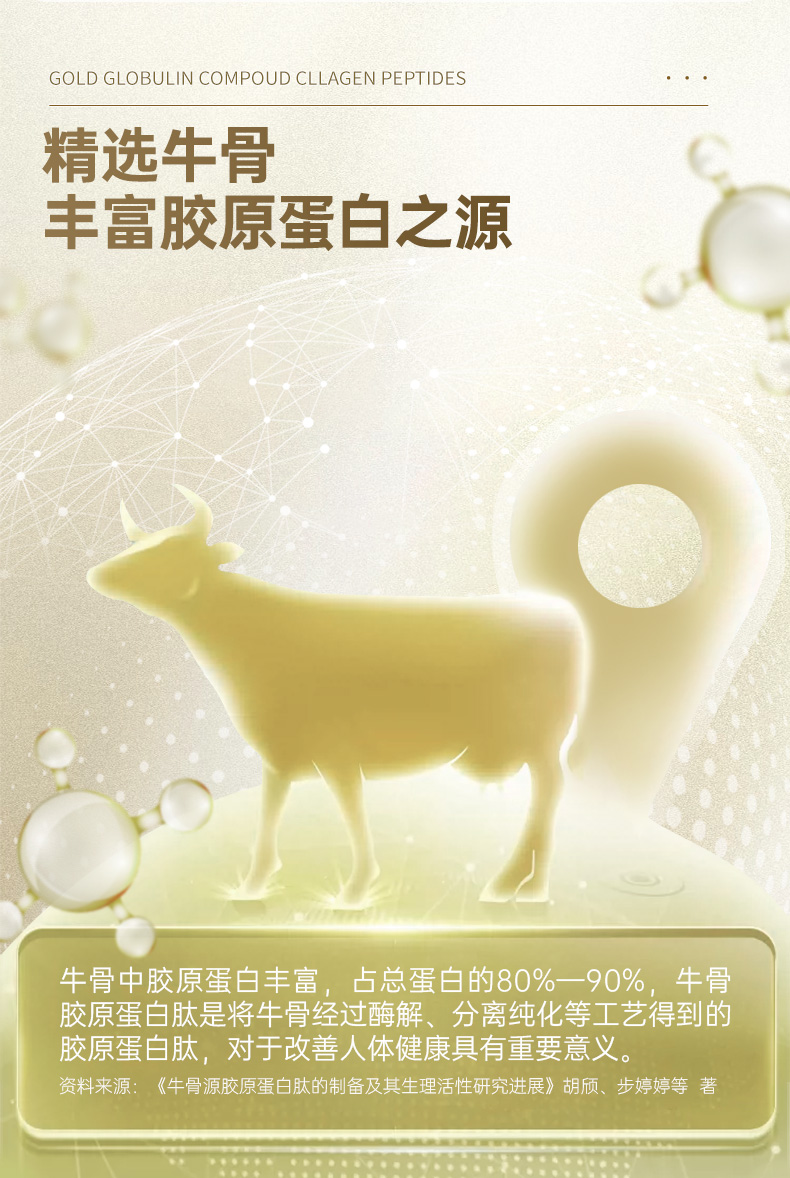 Gold Globulin Compound Collagen Peptides