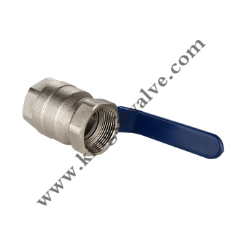Nickel plated ball valve