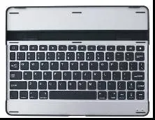 Stylish, Ultra - Tthin And Lightweight Aluminum Bluetooth3.0 Keyboard For Ipad2, New Ipad