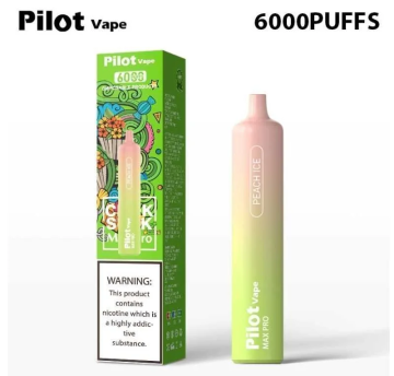 Pilot Max PRO 6000Puff Disposable Vape Terlaris
