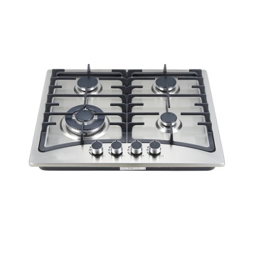 600mm 4 Burners  201# Stainless Steel Built-in Gas Cooktop Kitchen Cooker Hob LGP Portable Gas Stove