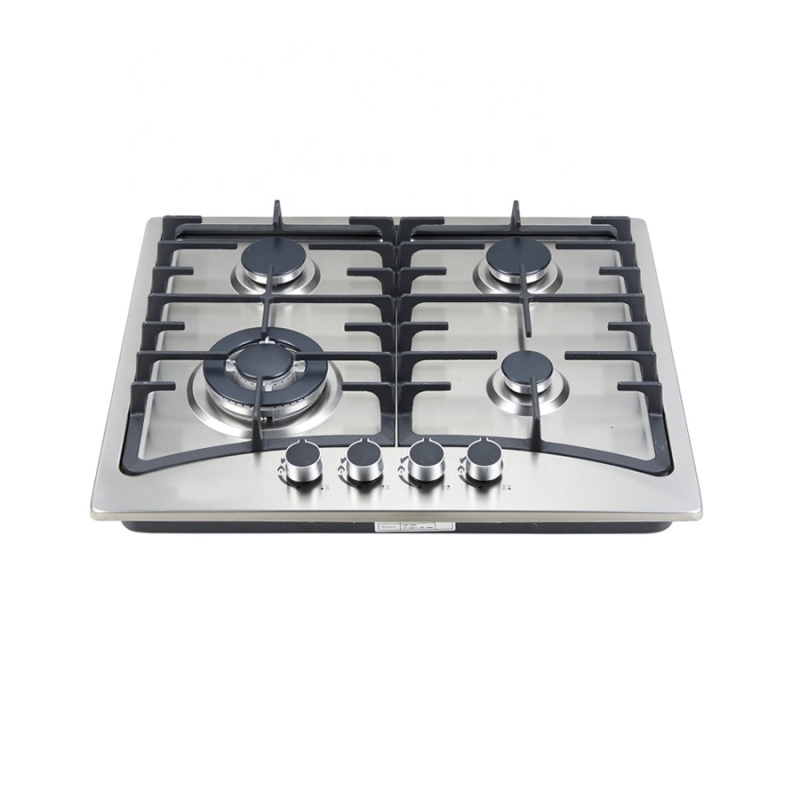 900mm lpg Portable Gas Stove Easy Cleaning Cast Iron Gas Hob Built-in 5 Burner Gas Cooker