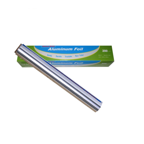 Rollo de papel de aluminio para uso familiar 30mic 8011