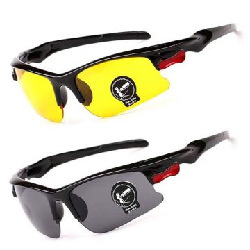 Hot Sale Mountain Bike Sunglasses for Outdoor Sports, Skiing, and Riding - 3106 Discoloration Night Glasses