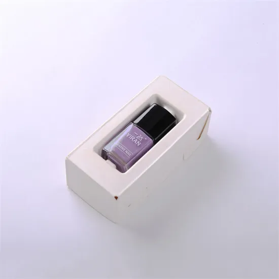 Eco-friendly Molded Pulp Nail Polish Packaging Tray Box