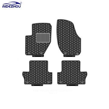 Durable All-Weather Car Floor Mats Perfect Fit for VOLVO XC60 2008-2017 with Hangers