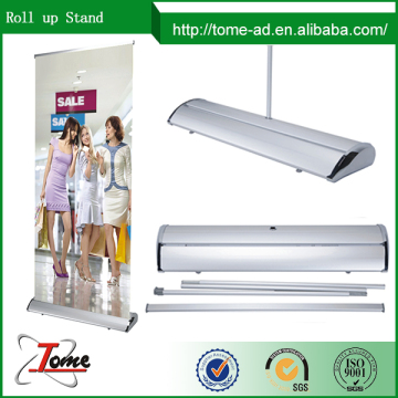 High quality 85x200cm Full Aluminum broad base Roll up Stand
