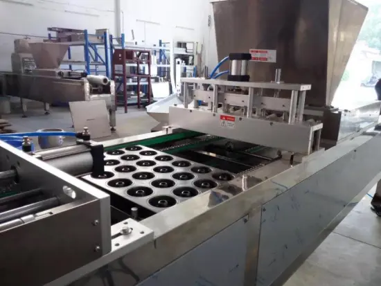 Semi-automated donut cake production line--YuFeng
