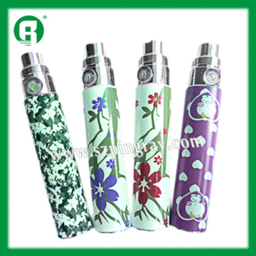 Hot Selling EGO Battery Electronic Cigarette EGO Q/K Battery with Different Patterns