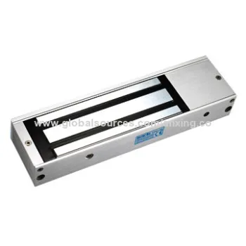 Electromagnetic Lock with Door Status LED Indicator and 12/24V DC Voltage, 1,200lbs Holding ForceNew