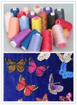 Sakura brand 100% polyester sewing thread