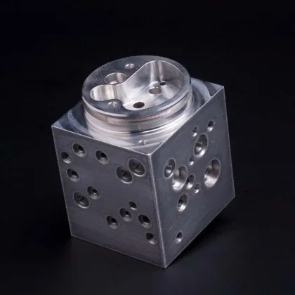 CNC milling of fluid control components, dispensing technology
