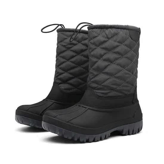 High-Quality Waterproof PU Upper Snow Boots for Women - Wholesale Winter Shoes