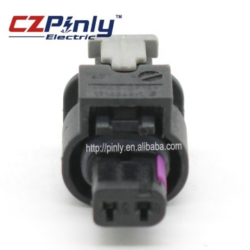 2 Way Waterproof Fuel Injector Connector Tyco Amp Female for VW 4F0 973 702,0-2112986-1,1-1718643-1