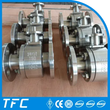 duplex stainless steel flange ball valve
