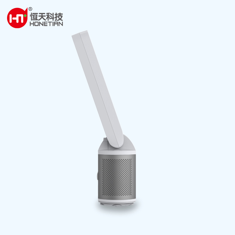HONETIAN 8 gears wind speed 4 modes optional 12 timed large size smart hot seller Custom Colors indoor plastics bladeless fan