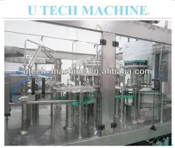 PLC Control Purified Water Bottle Filling Machine