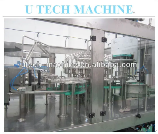 PLC Control Purified Water Bottle Filling Machine
