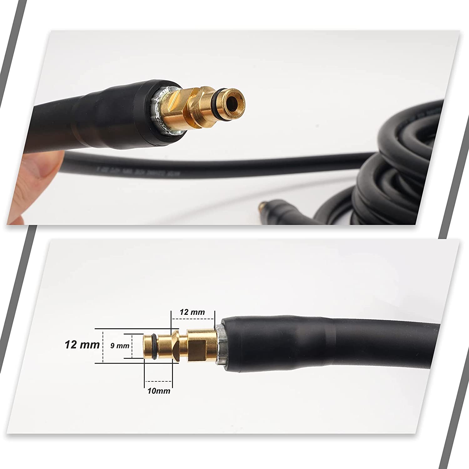 Druckreinigerschlauch für Druckabscheider K2 K3 K4 K5 K6 K7 Klicken Sie Schnellanschluss Klicken Sie auf Stecker