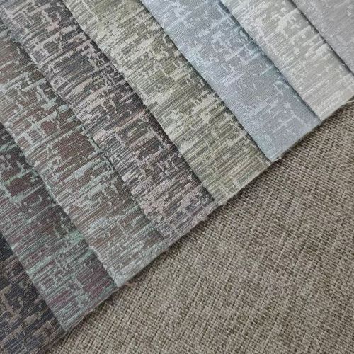 Tissu décoratif d'ameublement doux et pratique