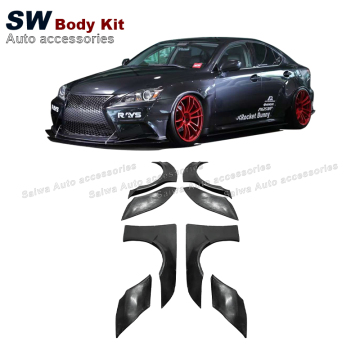 Fiberglass Wide Body Kit for Lexus ISF 2006-2012 - Upgrade Aerodynamic Performance
