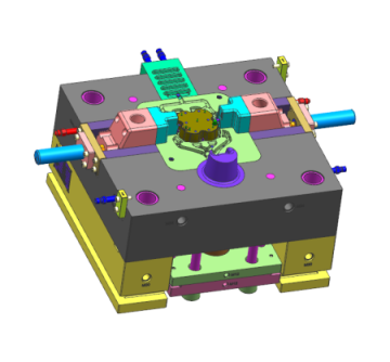 High pressure die casting mold LED heat sink