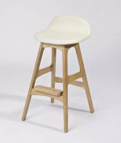 Reproduction erik buch bar stools by solid wood